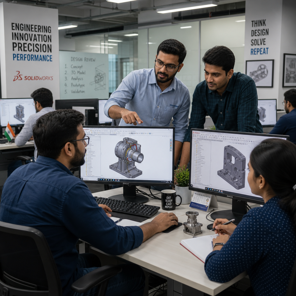 SOLIDWORKS training by certified engineers in Delhi NCR