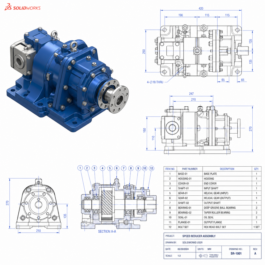 SOLIDWORKS 3D CAD Design software - Tech Savvy Engineers India